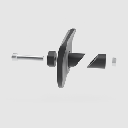 ARK Bar Ends – exploded view of the wedge-lock expander